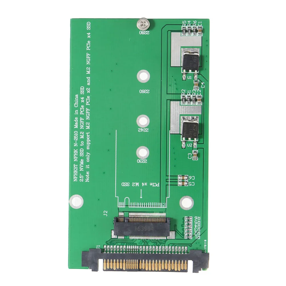 U.2/SFF 8639 NVME PCI E SSD в M.2 NGFF M ключ конвертер адаптер модуль карты HSJ 19| |