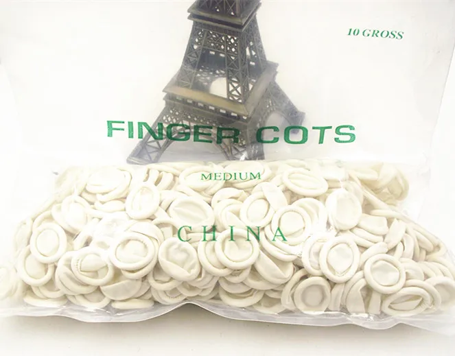 Wholesale 500PCS/bag 10 gross fingertip Finger sets watch repair Latex gloves -WP0099