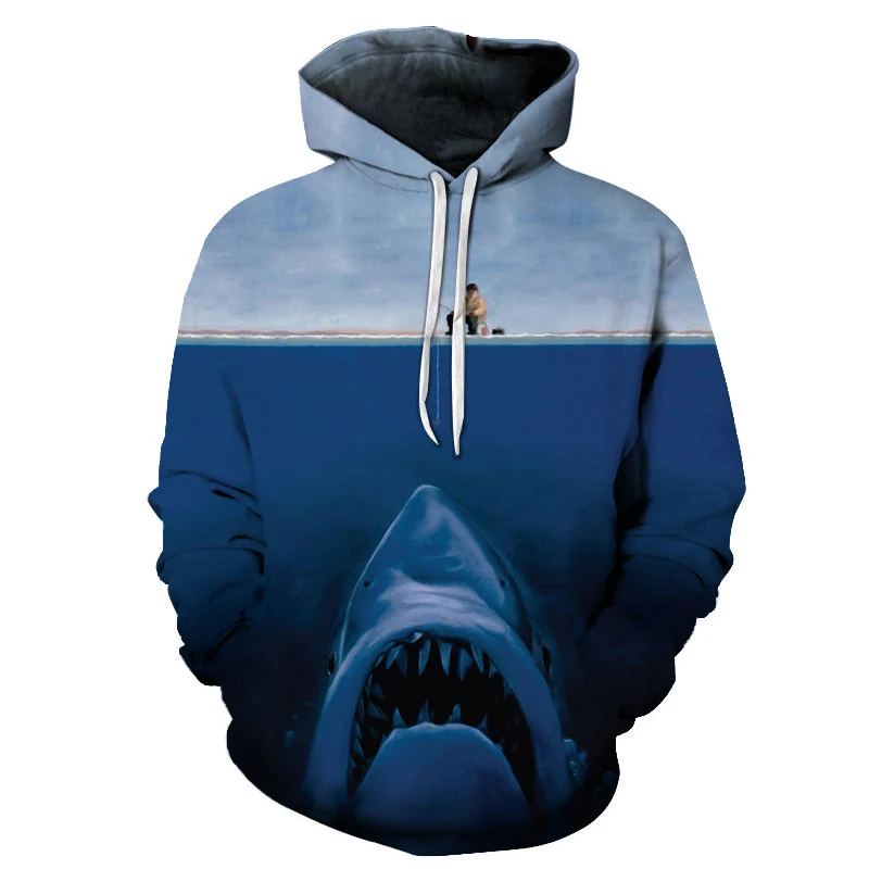 

Shark Print 3d Hoodies Men WomenSweatshirts Pullover Male Summer Tracksuits Brand Anime Drop Ship ZOOTOP BEAR Brand 2018