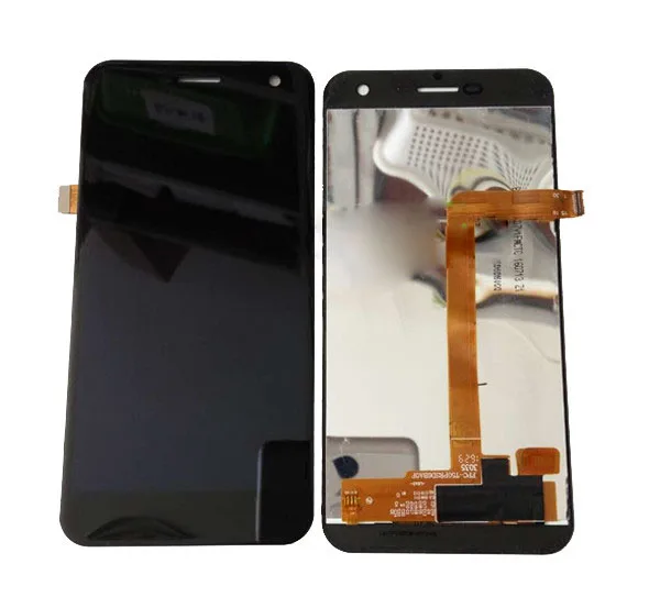 Высококачественный ЖК дисплей для Wileyfox Spark и деталь замены черного белого цветов