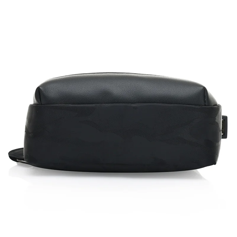 Нейлоновая сумка через плечо с Usb зарядкой для мужчин нагрудной мешок