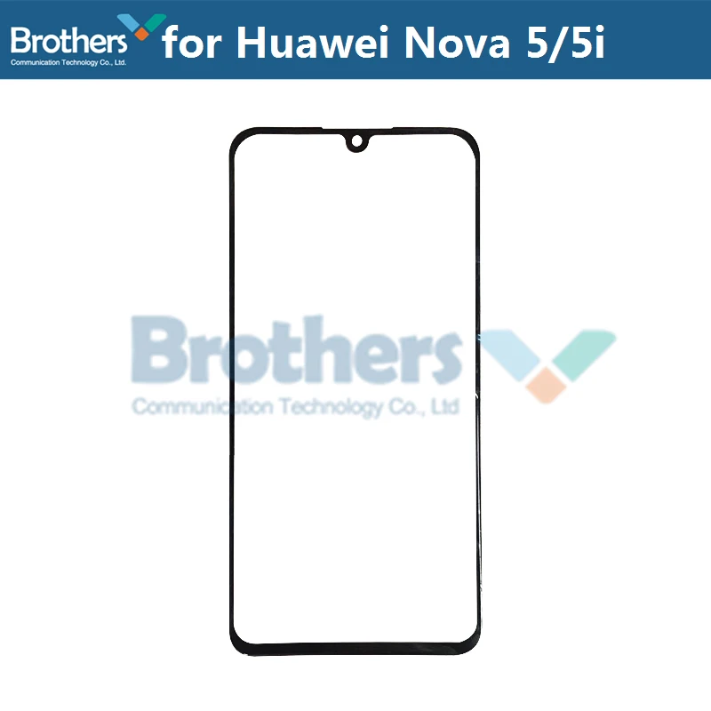 

Фронтальный Внешний стеклянный объектив для Huawei Nova 5 5i сенсорный экран Стекло передний ЖК-стеклянный объектив для Huawei Nova 5i Замена телефона п...