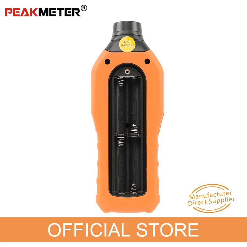 Официальный PEAKMETER PM6208B Бесконтактный цифровой тахометр 50~ 99999 об./мин Максимальная скорость метр вращения тестер