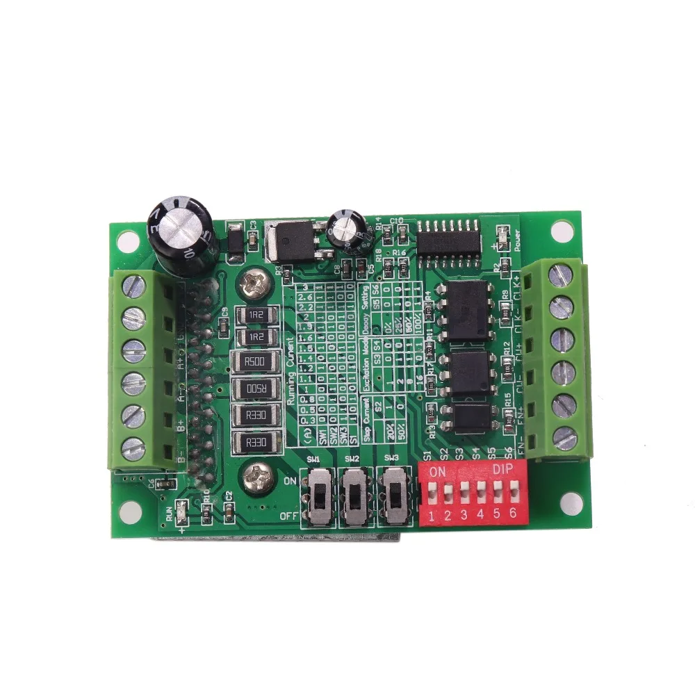TB6560 3A шаговый двигатель драйвер платы CNC одноосный контроллер модуль 10 файлов моторных приводов