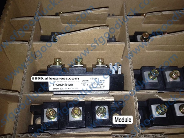 PK25HB120 силовой тиристорный/диодный модуль 1200V 25A масса: 170g | Электронные компоненты