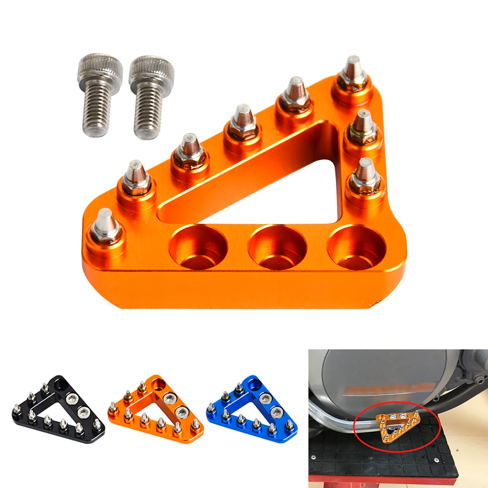 20% большой CNC Задняя Тормозная педаль ступенчатый наконечник для KTM 105 125 144 150 200 250