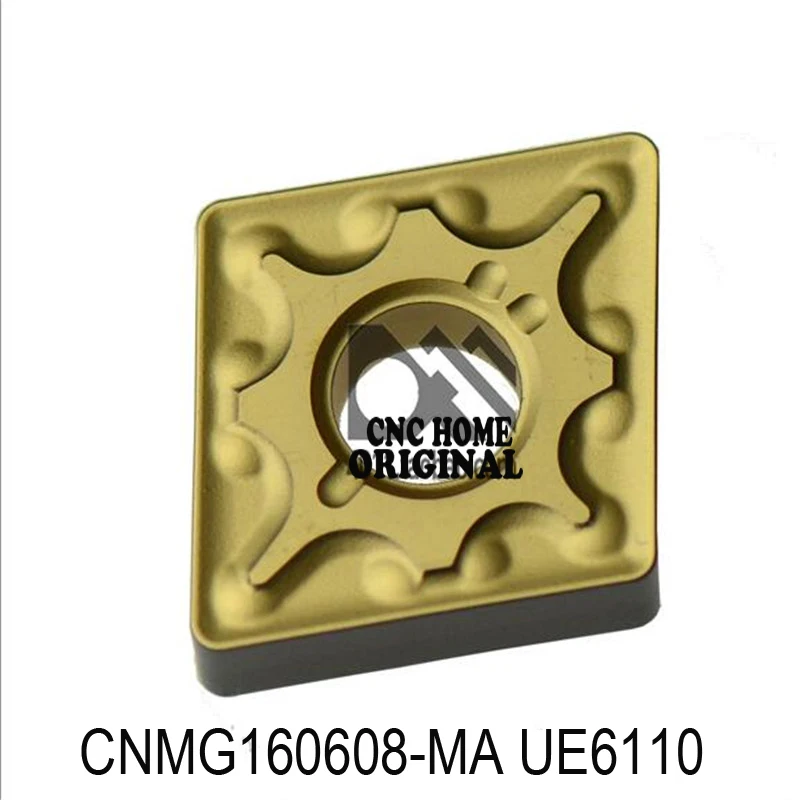 

Original CNMG160608 CNMG160608-MA UE6110 CNMG 160608 MA Carbide Inserts Turning Lathe Tools Cutter