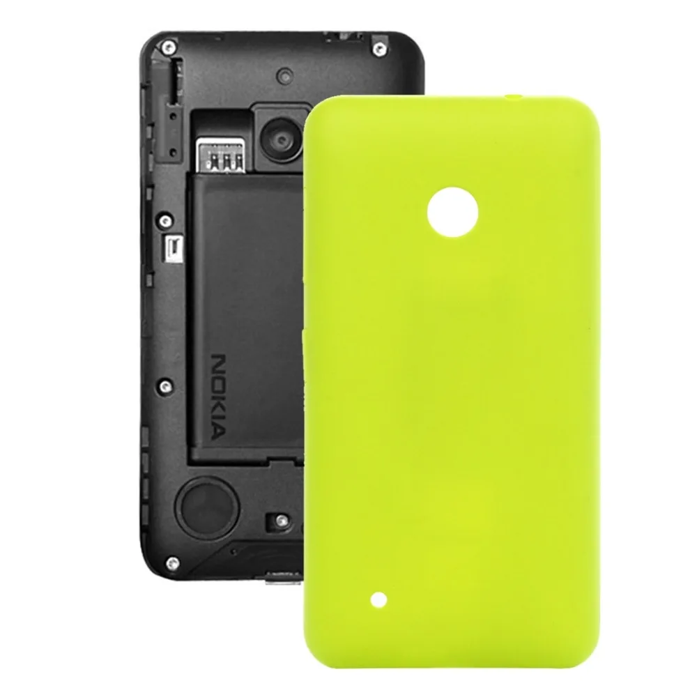 Сплошной цвет пластиковый аккумулятор задняя крышка для Nokia Lumia 530 крышка|Корпусы