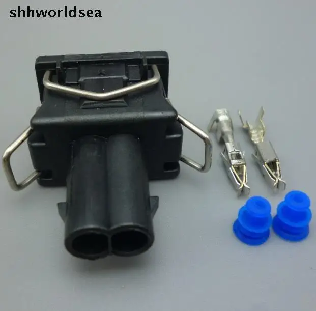 Shhworldsea 2 контактный гнездовой разъем жгута проводов EV1 Форсунка топливного