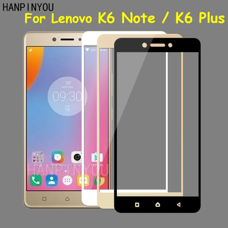 Закаленное стекло для Lenovo K6 Note K6Note / Plus K6Plus 5 5-дюймовый Полноэкранный протектор