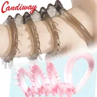 Средство для задержки эректильной дисфункции, три кольца, кольцо верности для пениса, кольцо с клеткой, желе, импотенция, эрекция