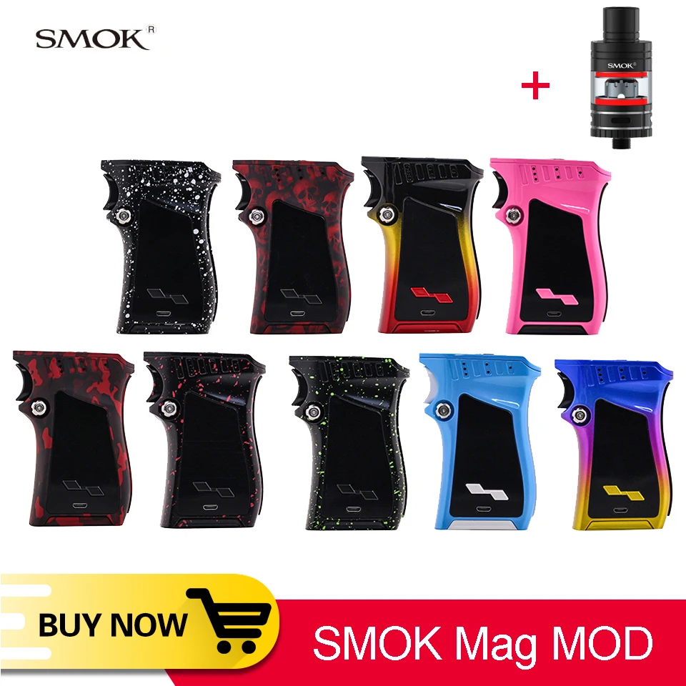 Оригинальный SMOK Mag 225 Вт TC коробка мод правой рукой с 5 мл бак большой экран