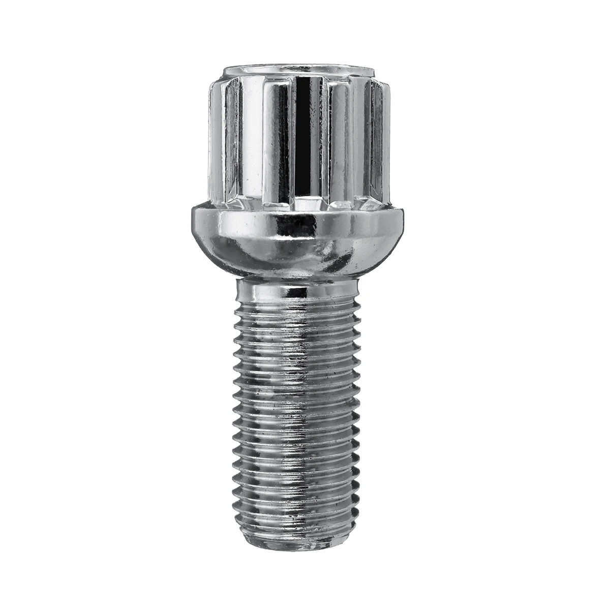 5 шт./компл. стальной блокиратор колес Болты M14 x 1,5mm Блокировка Radius безопасности рифлёная набор гаек для Audi для VW