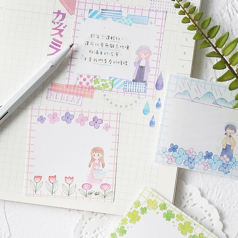 

16 PCS/LOT southbound trail series N tearing paper memo pad