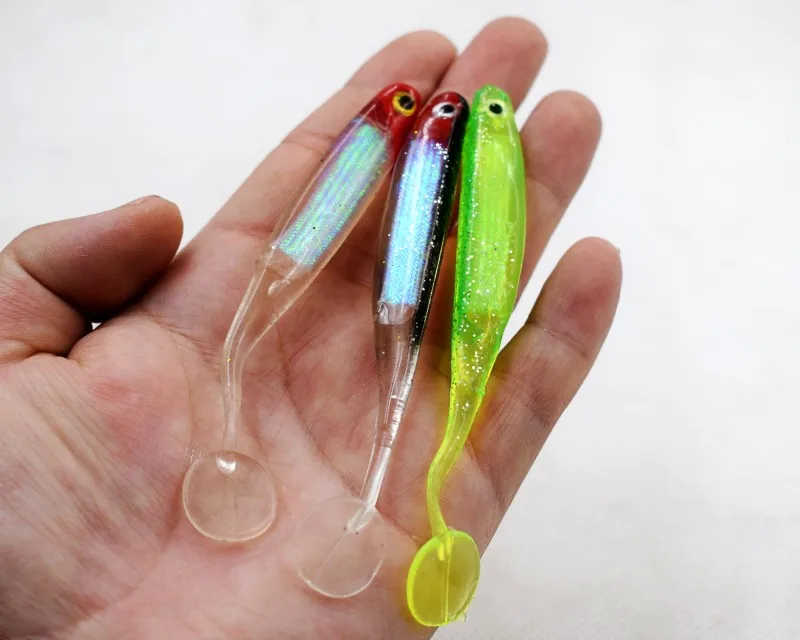 10 шт./компл. 5 г резиновая т Мягкая приманка в виде червей Pesca искусственная