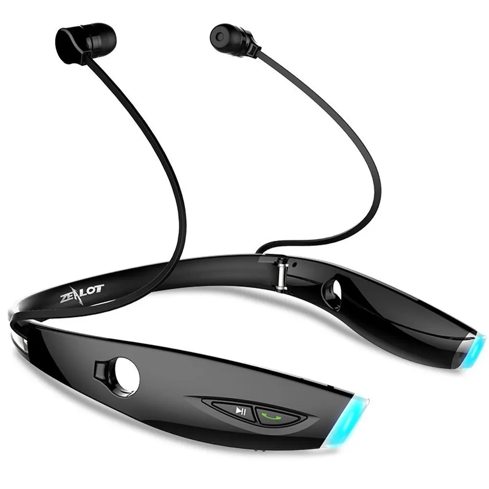 ZEALOT H1 спортивные стерео Bluetooth наушники с шейным ободом беспроводная гарнитура