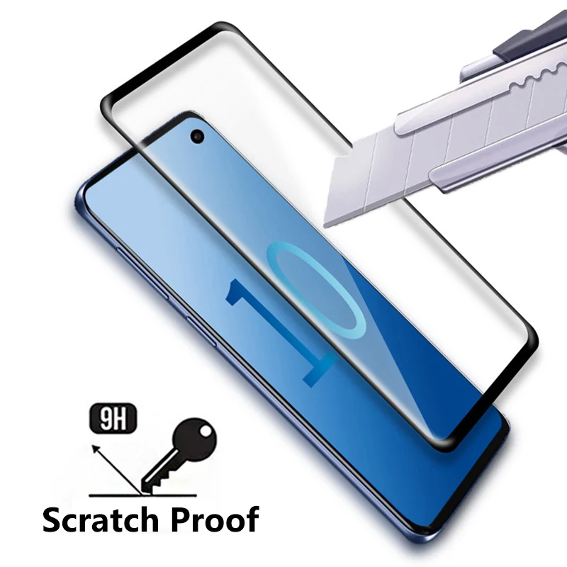 Чехол из закаленного стекла для Samsung S10 E Plus S10e S 10 Защитное стекло экрана телефона