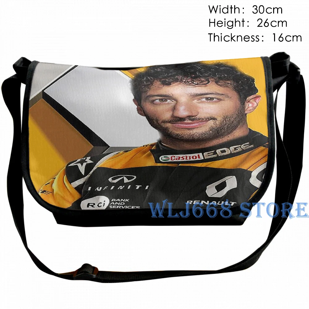 Забавные графические сумки с принтом через плечо для женщин Renault Daniel Ricciardo рюкзак на одно плечо для путешествий для мужчин спортивная сумка
