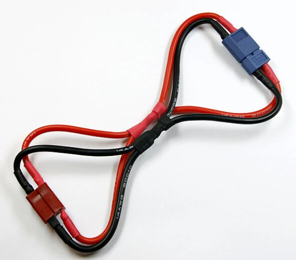 

XT60 and Dean T Plug Style Conversion Charger Cable No. 1