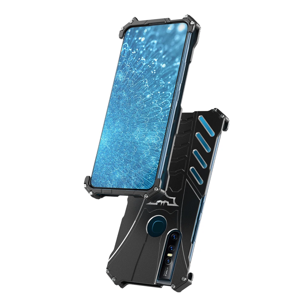 R JUST ЧЕХОЛ ДЛЯ VIVO S1 S1pro BATMAN Luxury Doom Heavy Duty Armor металлические алюминиевые чехлы для телефонов Huawei Mate