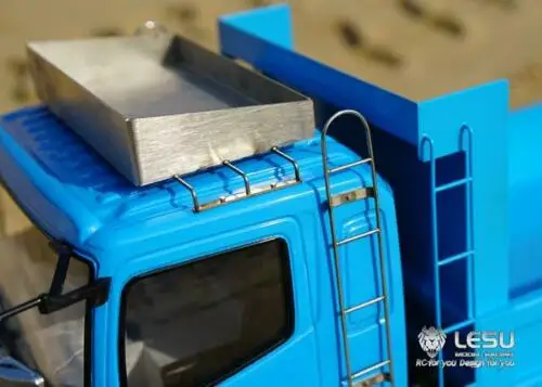 LESU 1/14 весы HN 6*6 RC гидравлический самосвал Модель Tmy с двигателем ESC светильник