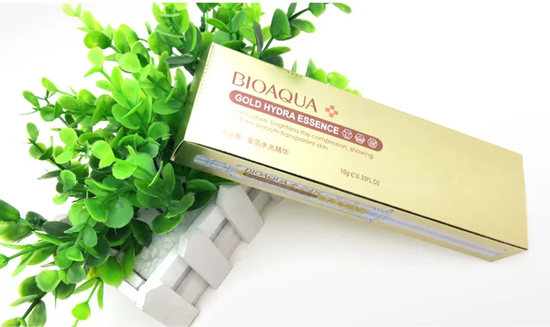 BIOAQUA Gold Hydra Essence питает нежную влажную Сыворотка для отбеливания кожи вода восполняет анти сухую кожу красота уход 3 шт./лот
