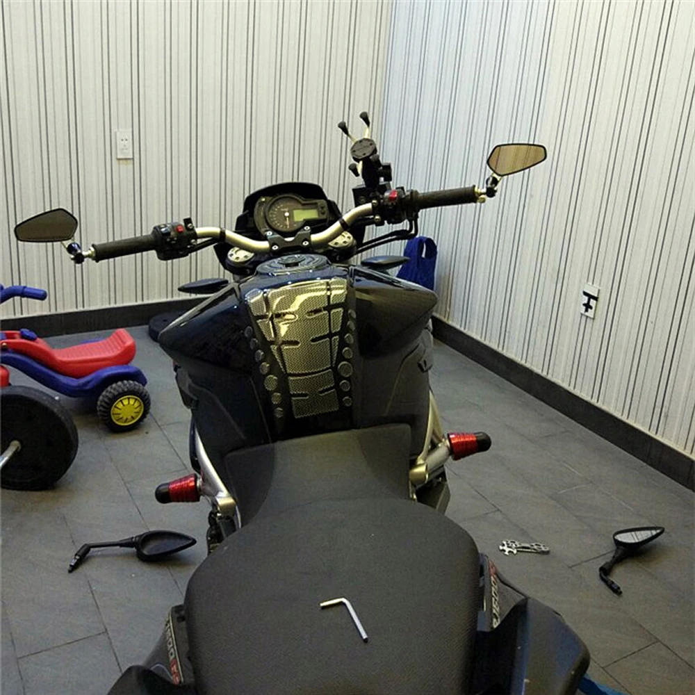 

Universal 7/8"" 22mm handle bar motorcycle bar end mirror Motorcycle Mirror For honda yamaha Kawasaki z750 Suzuki Ducati BMW