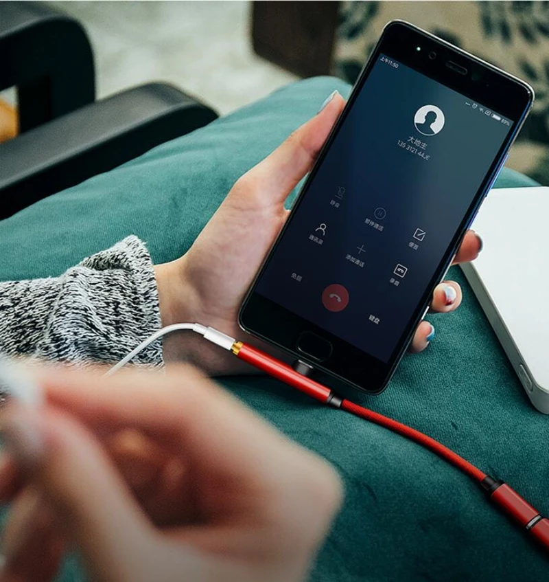 Аудиоадаптер Type-C-3 5 мм Aux Тип C 2 в 1 зарядный аудио адаптер для Xiaomi Mi8 Huawei P30 Pro Oneplus