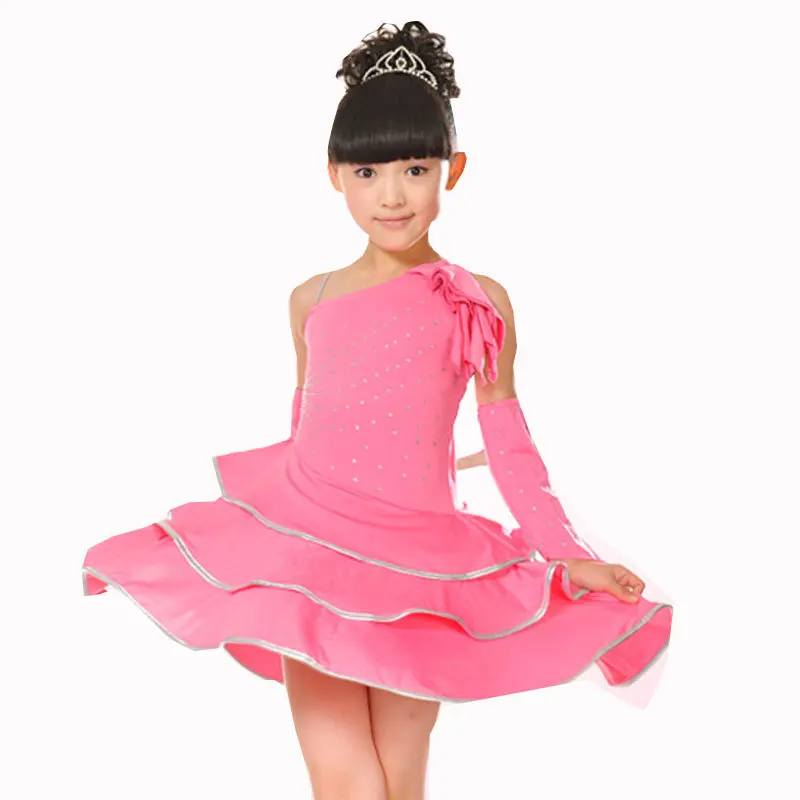 Мода 2016 г. Новый Обувь для девочек сцена Носите костюм дети Костюмы