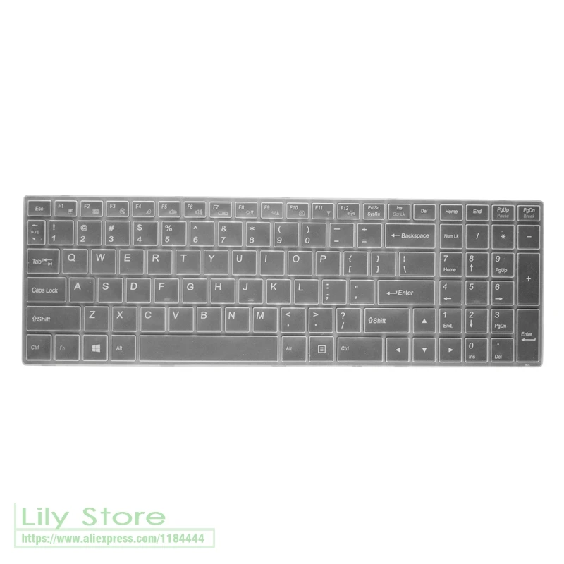 Для ThundeRobot 911 911s 911SE G150MG 911 м G150S G150T G170 ST PLUS Pro S6 Dino-X6 15,6 15 дюймов чехол для клавиатуры ноутбука протектор - Цвет: TypeA clear