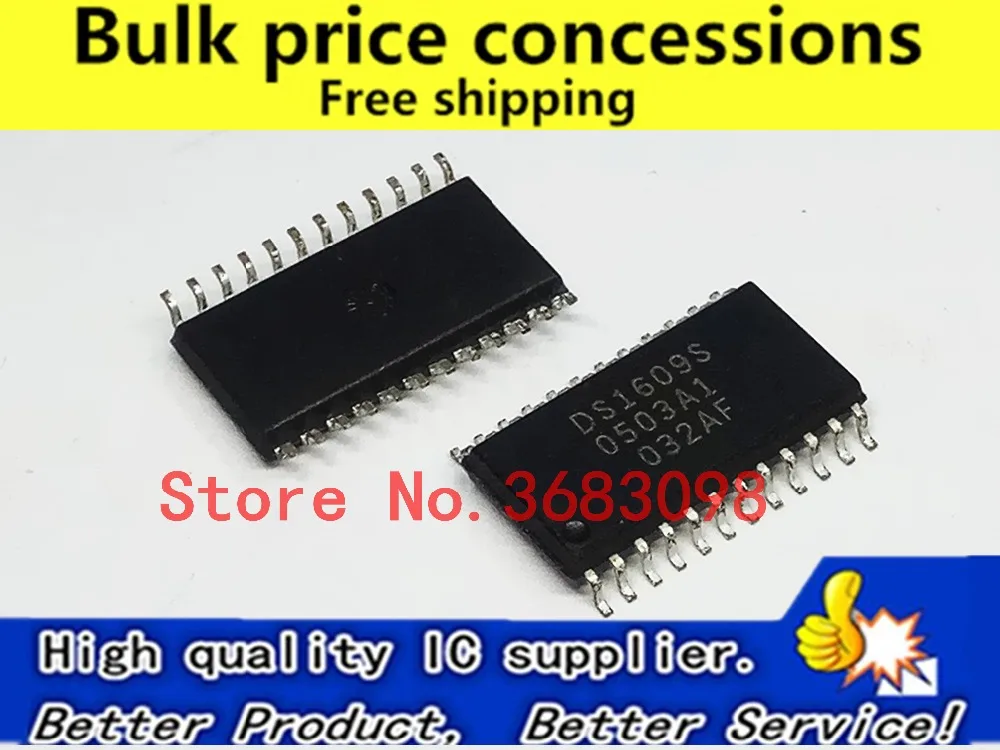 

Free Shipping 5pcs/lots DS1609S DS1609S-50 SOP-24