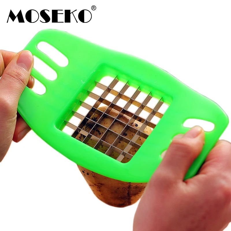 MOSEKO 1 шт. фри картофель чипсы резка резки овощей фруктов слайсер измельчитель
