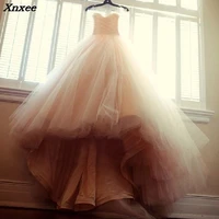 xnxee new ball gown dress for wedding off the shoulder ruffles princess bridal gowns 2018 vestido de noiva robe de mariage