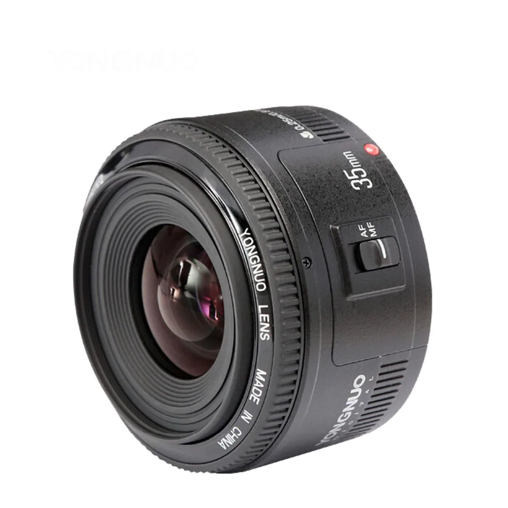 Объектив Yongnuo 35 мм для камеры canon 600d 60d 5DII 5D 500D 400D 650D 600D 450D 60D 7D|lens for 600d|35mm lenslens |