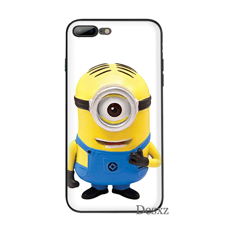 Силиконовый ТПУ чехол для телефона Миньоны мой Единорог iPhone 11 Pro X XS Max XR 6 6s 7 8 Plus 5 5s