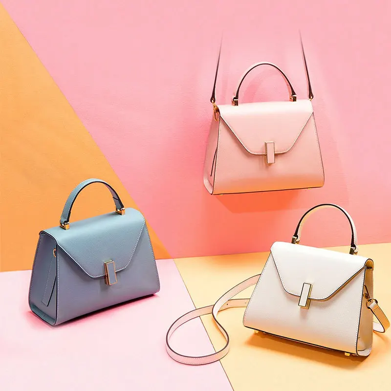 The New 2019 Lady Handbag Single Shoulder Bag Simple Fashion Business High Quality Large Capacity Luxury Clutch Pu | Багаж и сумки