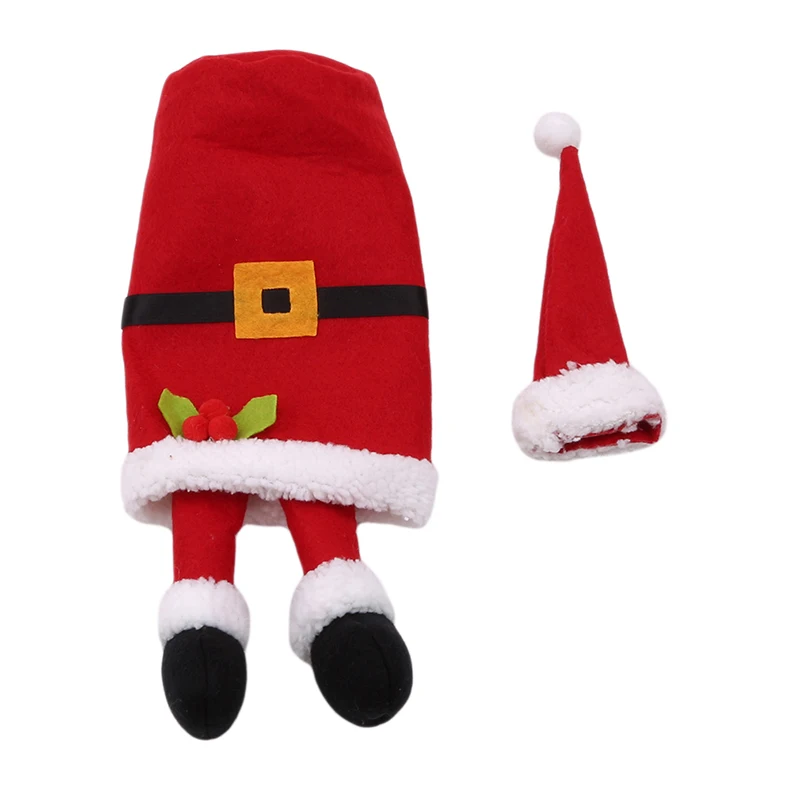 2018 Новое поступление рождественский стиль чехол для бутылки вина сумка Navidad
