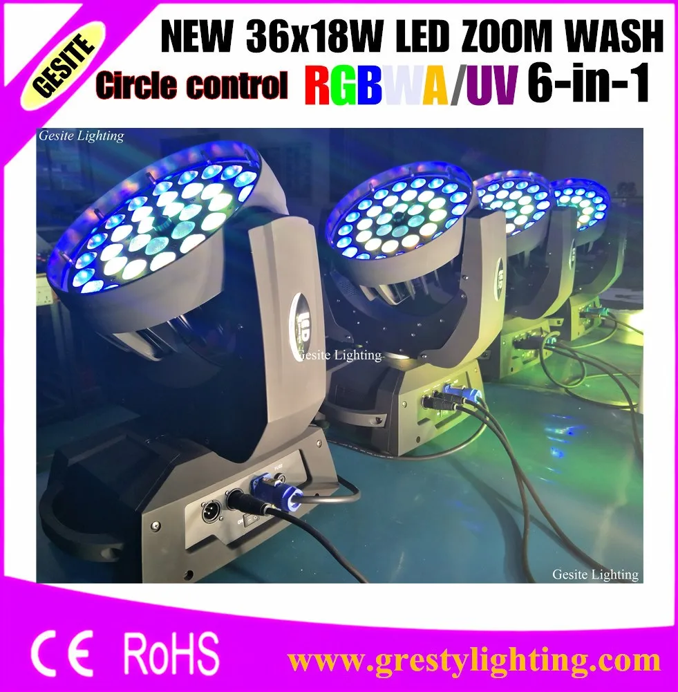 1 шт. хит продаж 36x18 6в1 led moving head dmx сценическое dj освещение|best lighting|dj lightlyre |