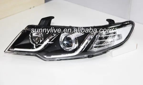 Для KIA Forte Cerato Светодиодная лента ангельские глазки фара 2009-2012 год LDV2