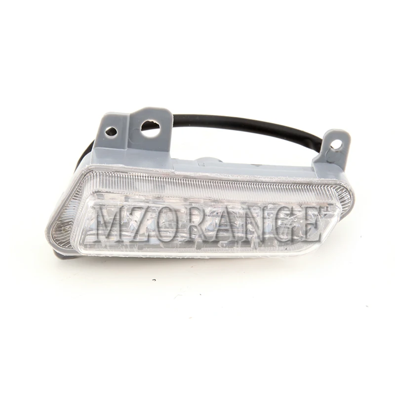 MZORANGE 1 комплект для Honda jazz fit светодиодный DRL дневные ходовые огни Дневной светильник для вождения с противотуманной лампой