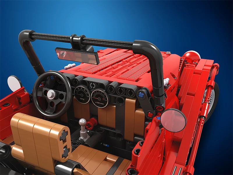 Jalopy Roadster Classic Car Creator Expert Technic строительные блоки кирпичи подходят для города DIY игрушки подарки для детей мальчиков дети