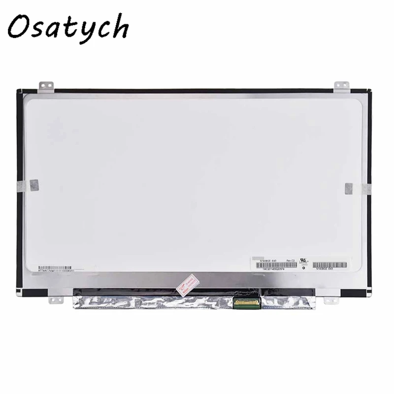 

14 Inch N140BGE-E43 LCD Screen Display Panel 1366(RGB)*768 30 Pins For Notebook Replacement