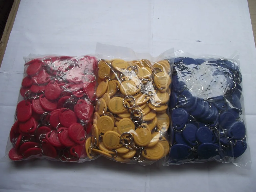 Бесплатная доставка 100 шт./лот RFID Близость Rfid Метка Брелоки 125 кГц смарт карта