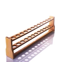 wooden colorimetric tube rack10ml25ml50ml100ml12 holescolorimetric cuvette rack wood rack