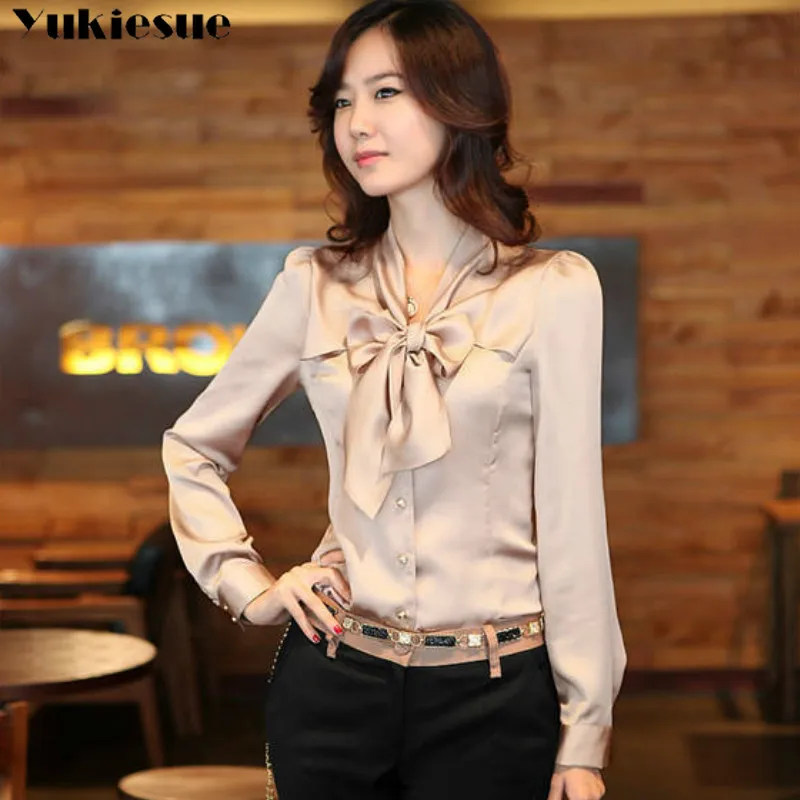 Женская рубашка белая блузка топы и блузы шифоновые рубашки для женщин высшего