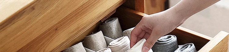 Luluhut 6 шт Регулируемый разделитель DIY Honeycomb Ящика Организатор Пластик ящик сепаратор для носки галстуки белье