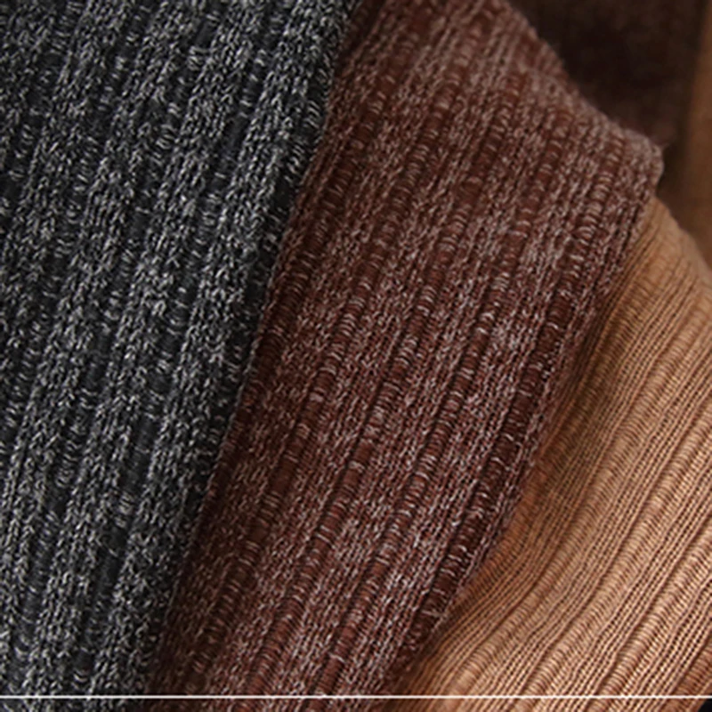 Женские трикотажные широкие брюки до щиколотки Однотонные эластичные с высокой