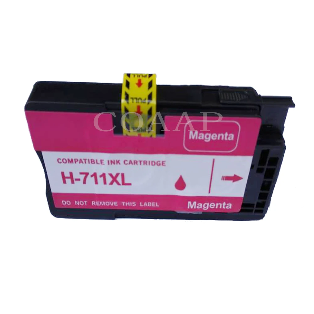 5 шт. совместимый 711 чернильный картридж для hp 711 XL Замена для струйного принтера hp Designjet T120 T520