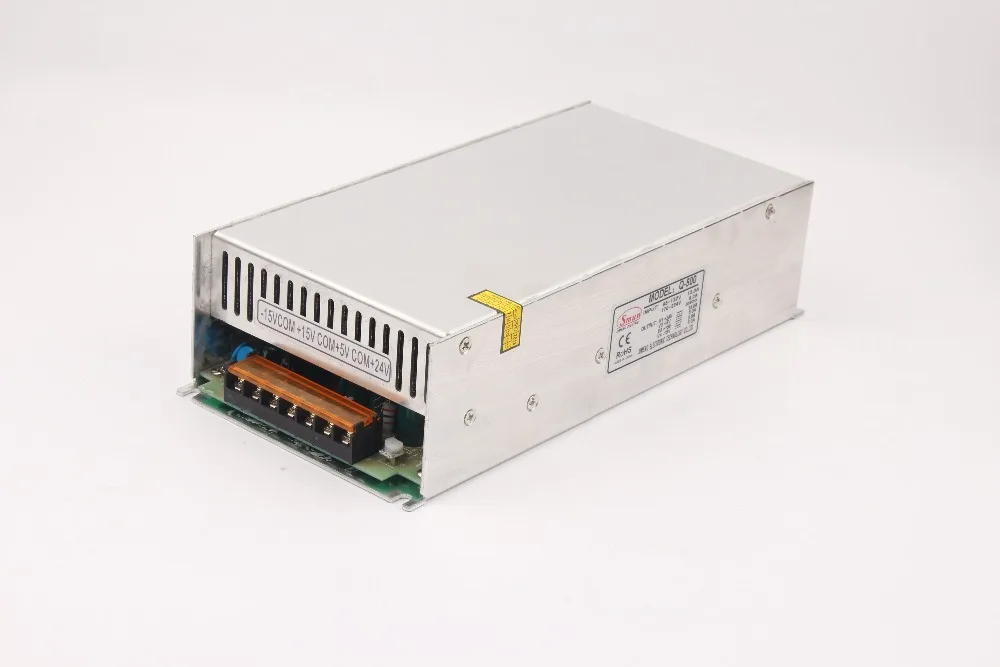 Новое поступление от SMUN Q-500 Quad источник питания + 24V 15A/+ 15V 5A/+ 5V 5A/-15V 5A для лазерной