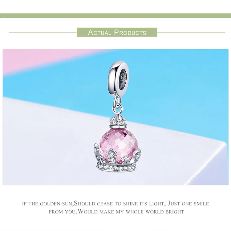 S925 серебро fit Pandora браслет Единорог пчела птица сова украшения с перьями в форме губ с надписью Kiss Сердце Корона ключ Звезда бусины с клевером для браслетов